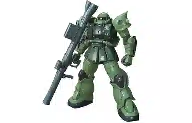 BANDAI HG GTO 1144 Zaku II C-6 R6 13cm