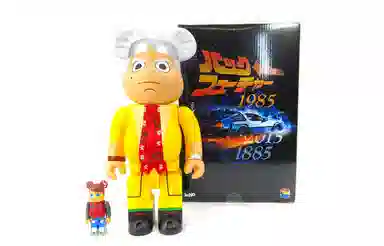 BE@RBRICK Back to The Future 100%+400%