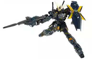 BANDAI MG 1100 UC RX-0 2 18cm 18cm