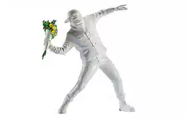 Banksy Flower Bomber