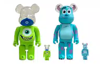 BE@RBRICK Monsters University Mike & Sulley