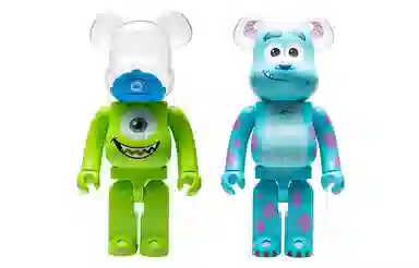 BE@RBRICK Monsters University Mike & Sulley