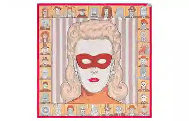 HERMES Dress Code double face 90x90