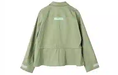 ROARINGWILD Waist Cinch Cargo Jacket Light Green
