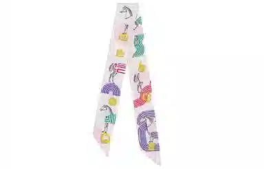 HERMES Garde-Robe Pop twilly