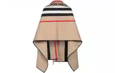 Burberry Wool Fringe Shawl