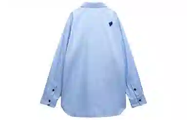 ADER ERROR x ZARA Oversized Shirt Blue