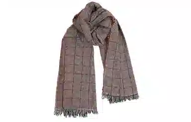 UNVESNO Plaid Tassel Scarf