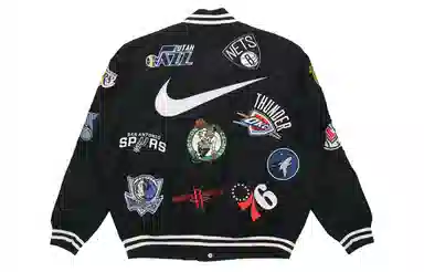 Supreme x Nike NBA Teams Warm-Up Jacket Black