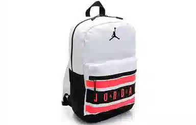Jordan AJ6 Backpack White Red