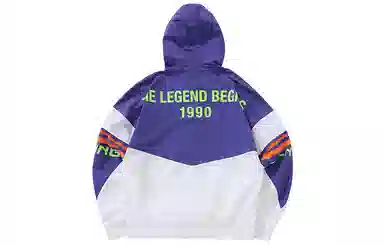 中国李宁 巴黎时装周走秀款 撞色拼接夹克 男款 拼色