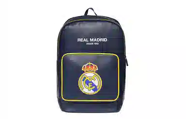 PETERPOINT Real Madrid PU Leather Backpack