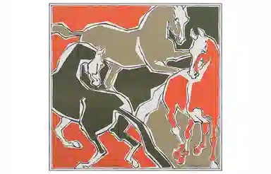 Hermes Scarf Orange