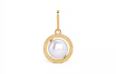 CELINE Separables Swivel Gold Pendant