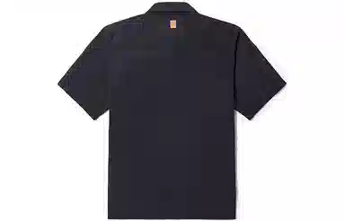 Timberland Logo Pocket Short Sleeve Shirt Black