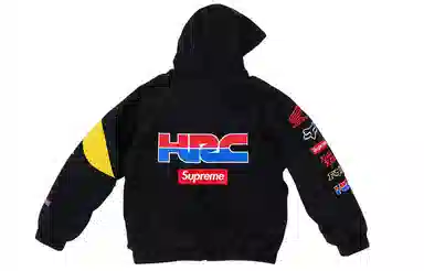 Supreme x Honda x Fox Racing Puffy Zip Up Work Jacket