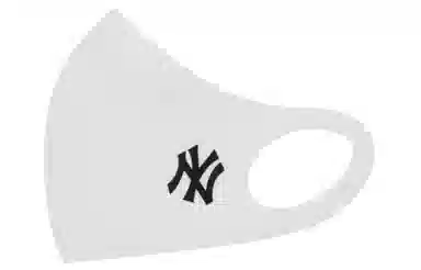 MLB NY Logo Mask White