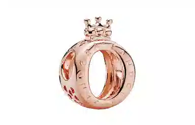 Pandora Crown Charm Rose Gold