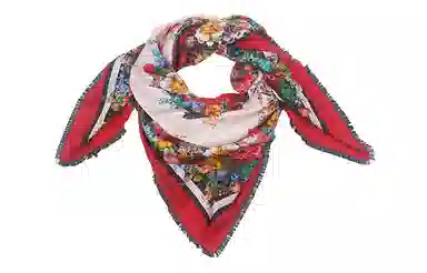 Gucci Scarf Red
