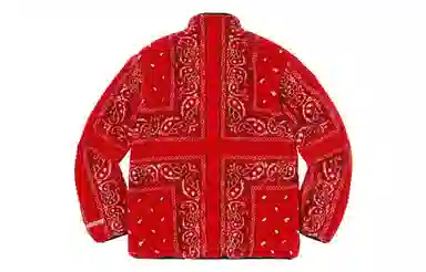 Supreme FW19 Reversible Bandana Fleece Jacket
