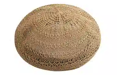 肯默 春夏纯色抽绳可调节 网眼镂空 涤纶 贝雷帽 男女同款情侣款