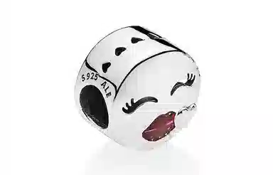 Pandora Kiss Charm Red