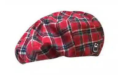 Bai Juan Beret Cloud Plaid