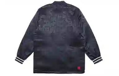 CLOT x Fragment Design Black Silk Jacket