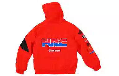 Supreme x Honda x Fox Racing Puffy Zip Up Work Jacket