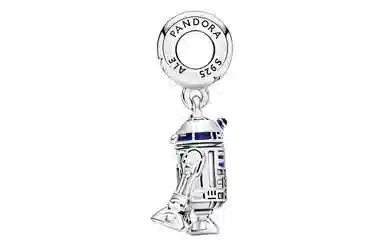 Pandora Star Wars R2-D2 Charm Silver