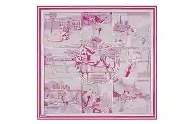 Hermes WOW 90cm Scarf