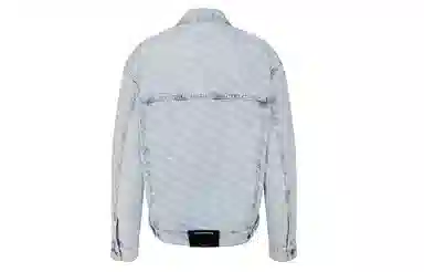 Alexander Wang SS22 Classic Draped Back Jacket Blue