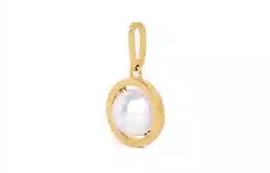 CELINE Separables Swivel Gold Pendant