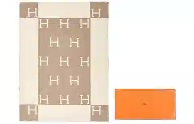 HERMES Avalon baby blanket