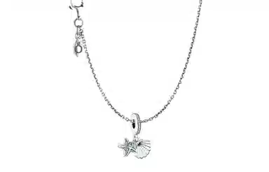 Pandora Starfish and Seashell Pendant