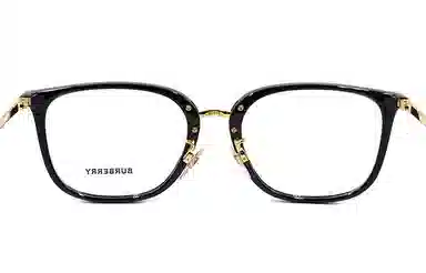 BURBERRY Road Trip Optical Glasses Black Gold