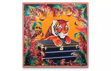 LOUIS VUITTON LV Precious Tiger Shawl