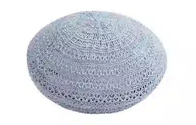 肯默 春夏纯色抽绳可调节 网眼镂空 涤纶 贝雷帽 男女同款情侣款