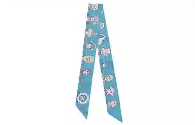 HERMES dress code twilly