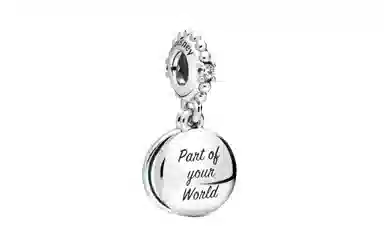 Pandora Disney Ariel Charm Green