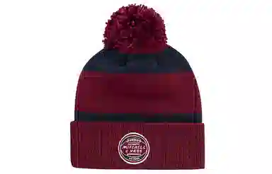 Mitchell & Ness MN Beanie Burgundy