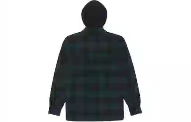 Palm Angels Hooded Jacket Deep Green