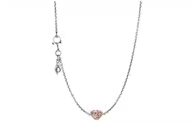 Pandora Shining Entwined Hearts Charm Rose Gold