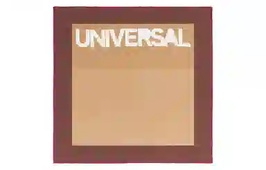 Burberry Slogan Print Cotton Scarf Deep Mocha