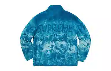 Supreme Wolf Fleece Jacket Blue
