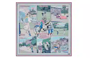 Hermes WOW 90cm Scarf