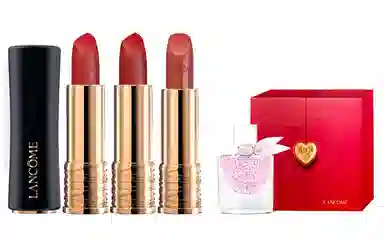 兰蔻 菁纯唇膏礼盒三支装小蛮腰口红