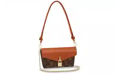 Louis Vuitton Padlock On Strap Caramel