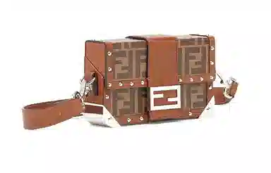 Fendi Baguette Trunk Brown