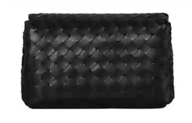 Bottega Veneta Small Messenger Bag Black